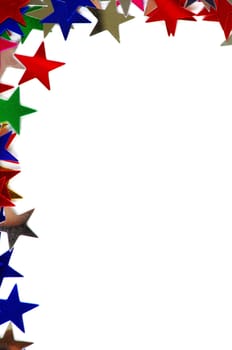 Colored stars background for your text on photo, and other.