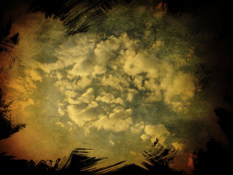 Vintage nature background