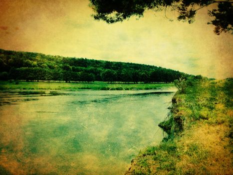 Vintage nature background