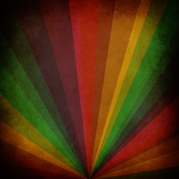 Vintage Sunbeams Background 