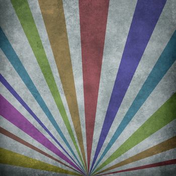 Vintage Sunbeams Background 