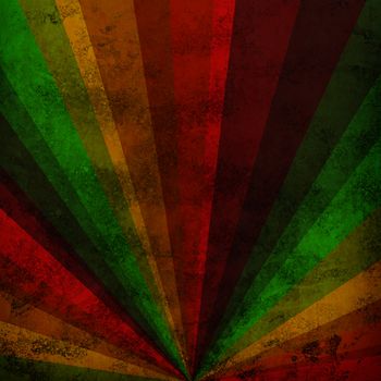 Vintage Sunbeams Background 
