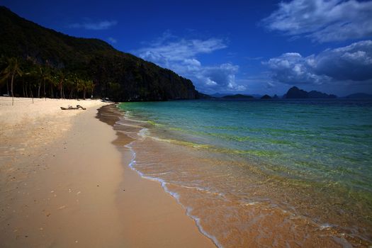 Untouched nature in El Nido, Palawan, Philippines