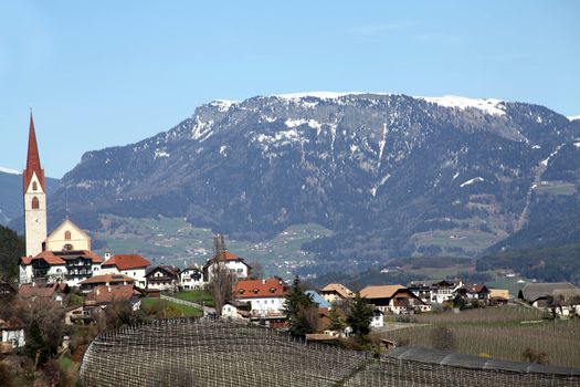 Renon, Bolzano in Italy Sciliar mountain