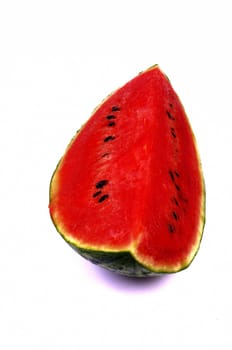 Watermelon from japan isolated on white background, Studio shot