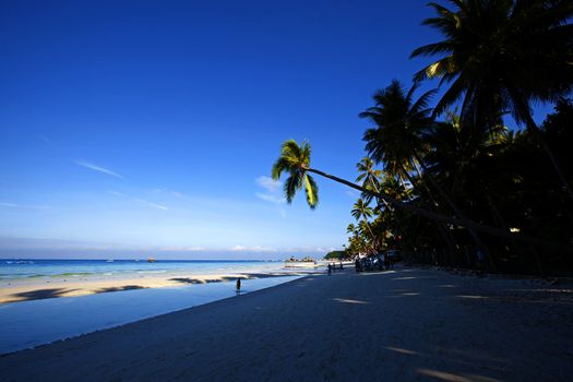 The beautiful nature of Boracay Island, Philippines