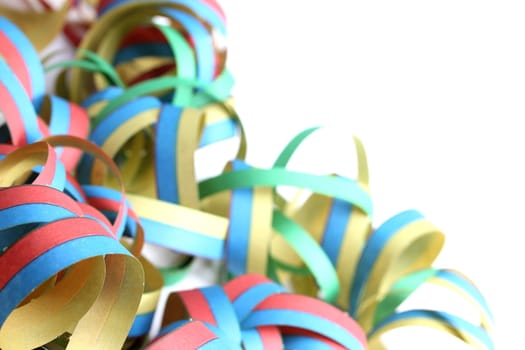 colorful party garlands