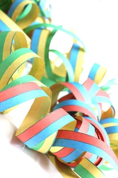 colorful party garlands