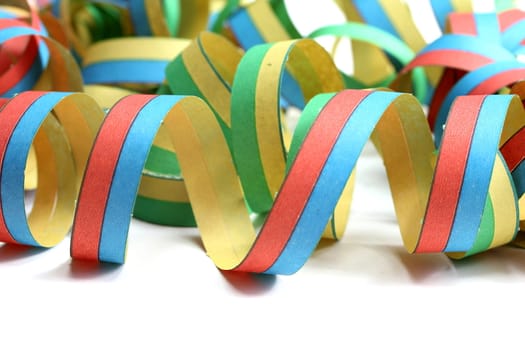 colorful party garlands