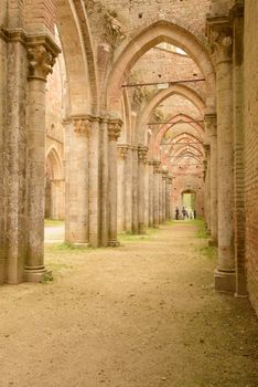 Abbey of San Galgano, Tuscany inItaly