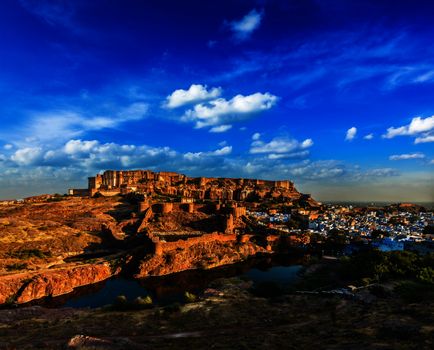 Mehrangarh Fort, Jodhpur, Rajasthan, India