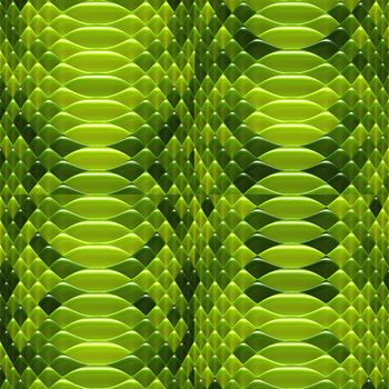 Green Snake skin pattern