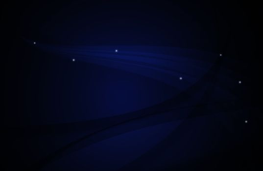 Navy blue abstract line and round background
