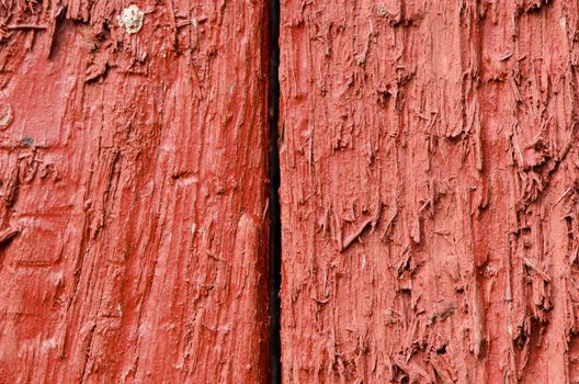 macro of retro wooden board wall painted brown rough surface texture background.