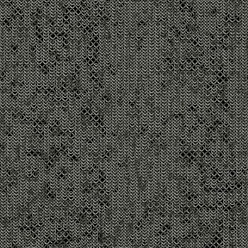 Seamless computer generated metal chain mail texture