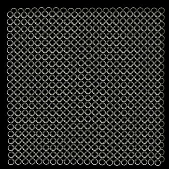 Computer generated metal chain mail texture