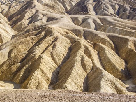 Desert foothills of Zabriskie Point, Death Valley