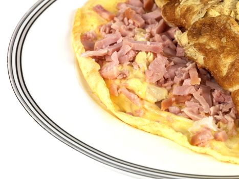 Ham Omelette