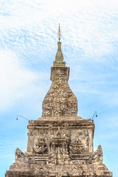 Top of Ing Hang Stupa in Savannakhet, Laos