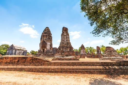 Wat Phra Sri Rattana Mahathat Historical park in lopburi Thailand