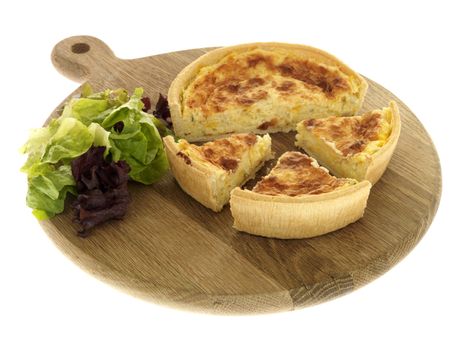 Cheddar Cheese and Onion Quiche