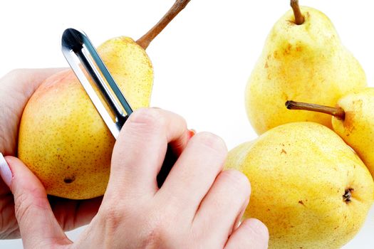 Peeling Pears