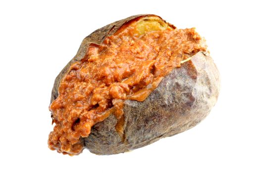 Jacket Potato with Mince and Gravy