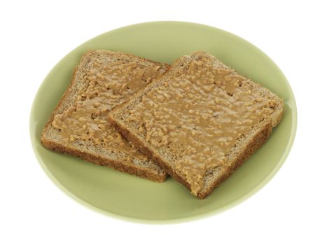 Wholemeal Toast with Peanut Butter