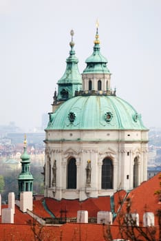 saint Nicholas Church in Prague