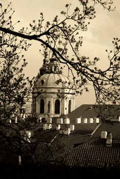 saint Nicholas Church in Prague