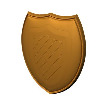 Image of a shield, as protection concept.