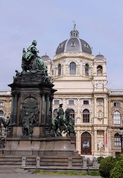 Statue of the Austrian Empress Maria Theresia Vienna