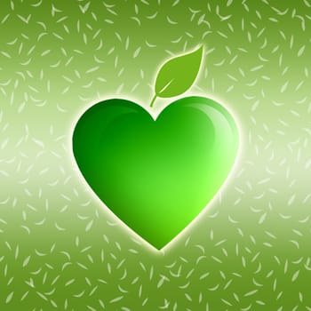 green heart for ecology