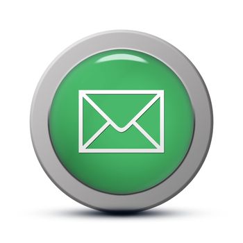 green round Icon series : Email button