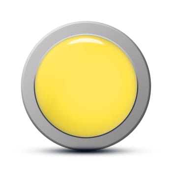 yellow round Icon series : clean button