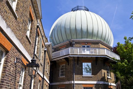 The Royal Observatory in Greenwich, London.