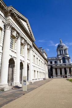 The Royal Naval College in Greenwich, London.