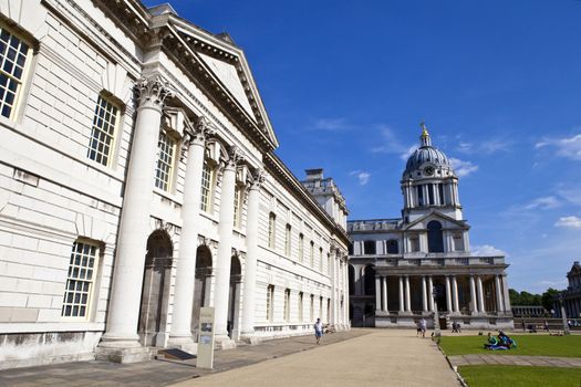 The Royal Naval College in Greenwich, London.