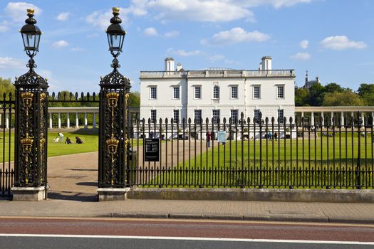 Queen's House in Greenwich, London.