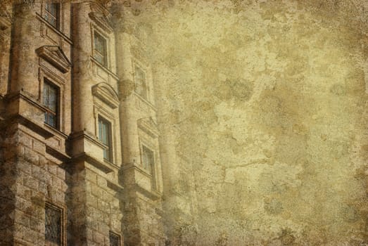 Prague vintage background