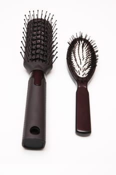 Brush hair styling and make good smooth