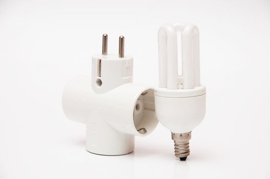 Bulb and power strip and turn