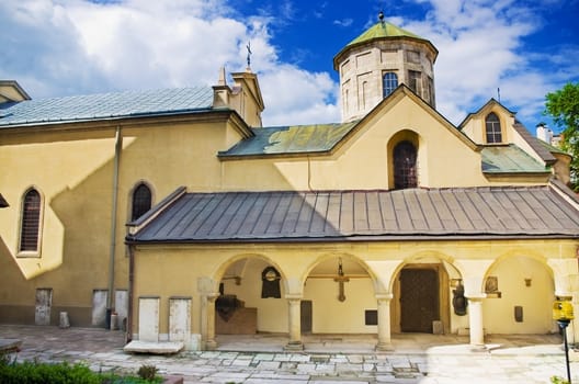 Cozy Patio Orthodox monastery