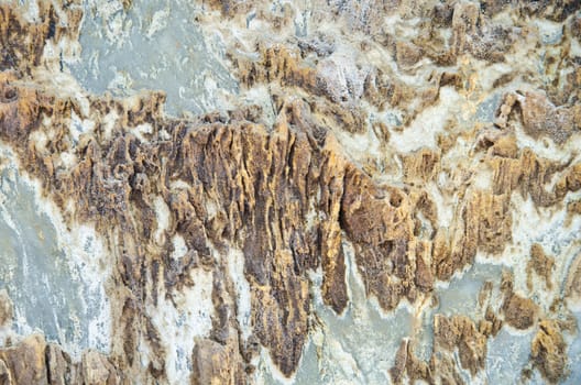 Natural Sedimentary rock surface, background or texture.