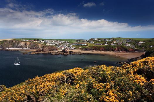 Hope Cove on the English channel South devon