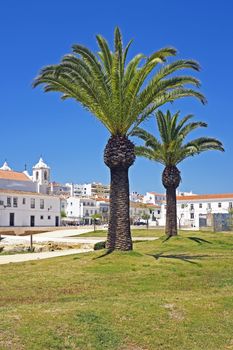 City center of Lagos in Portugal