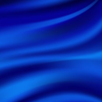 Beautiful Blue Satin Fabric for Drapery Abstract Background