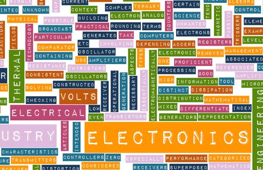Electronics Industry and Other Business Terms Art