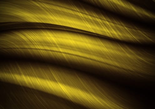 abstract curve lines, yellow background