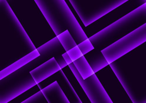 abstract square purple on dark background